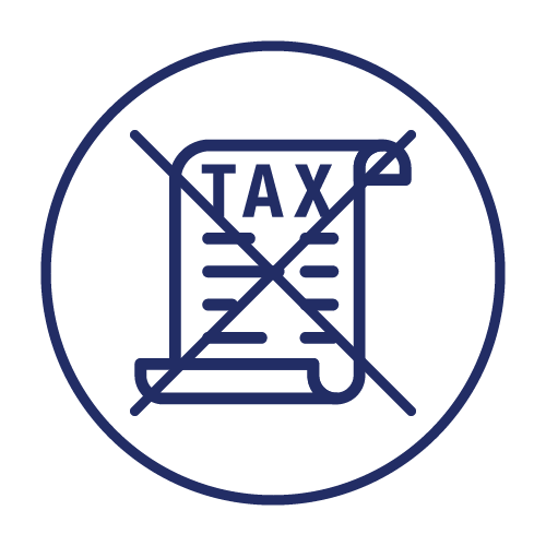 Tax-Free Icon