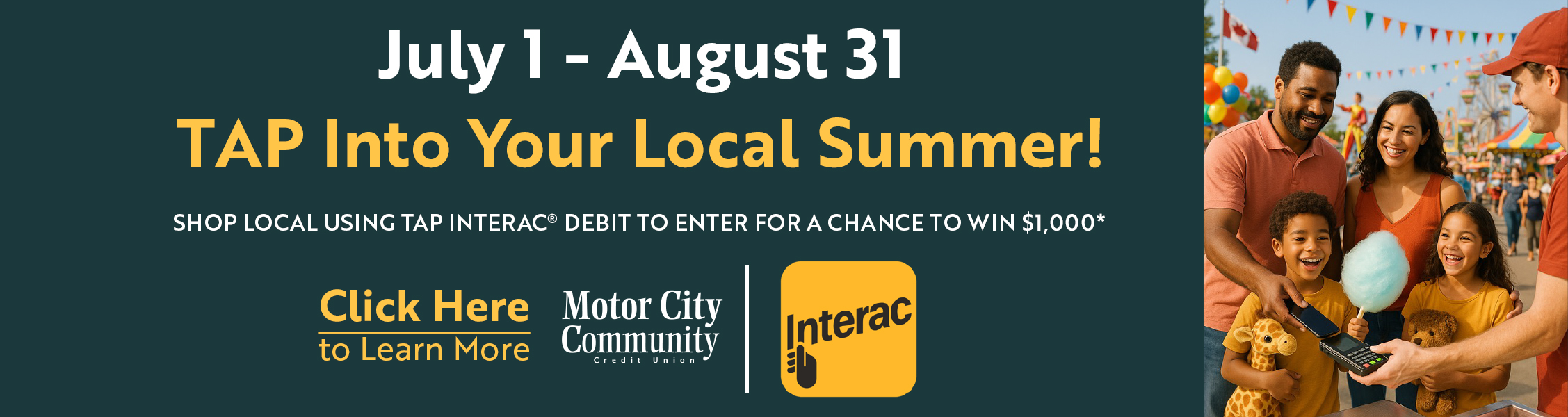 Interact Tap Banner