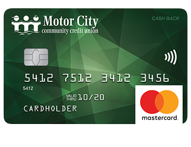 Motor City Cash Back Mastercard