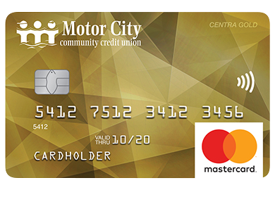Motor City Centra Gold Mastercard