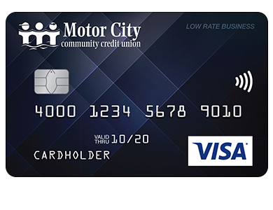 Motor City Visa Low Rate Business
