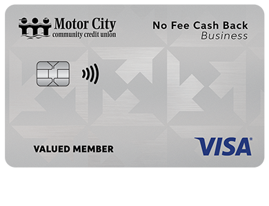 Motor City Visa No Fee Cash Back Business