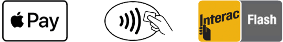 Apple Pay - Tap Icon - Interac Flash Icon