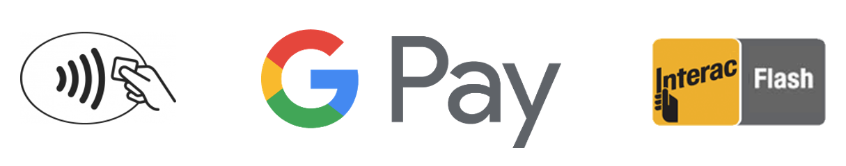 Tap Icon - Google Pay Icon - Interac Flash Icon